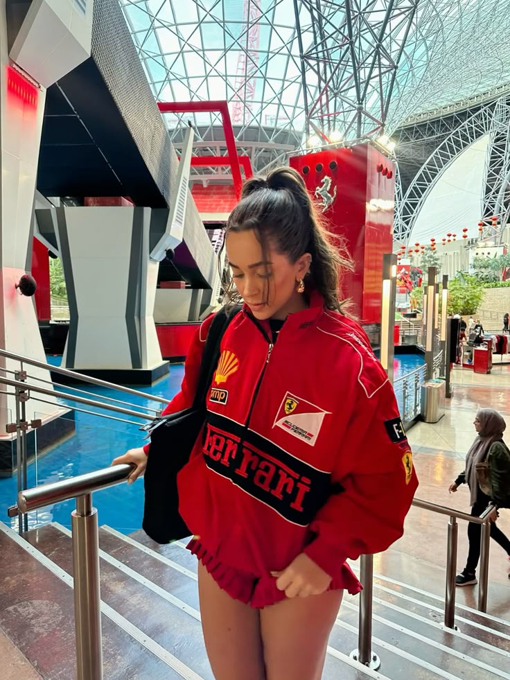 Red Fеrrаri Vintage Jackеt